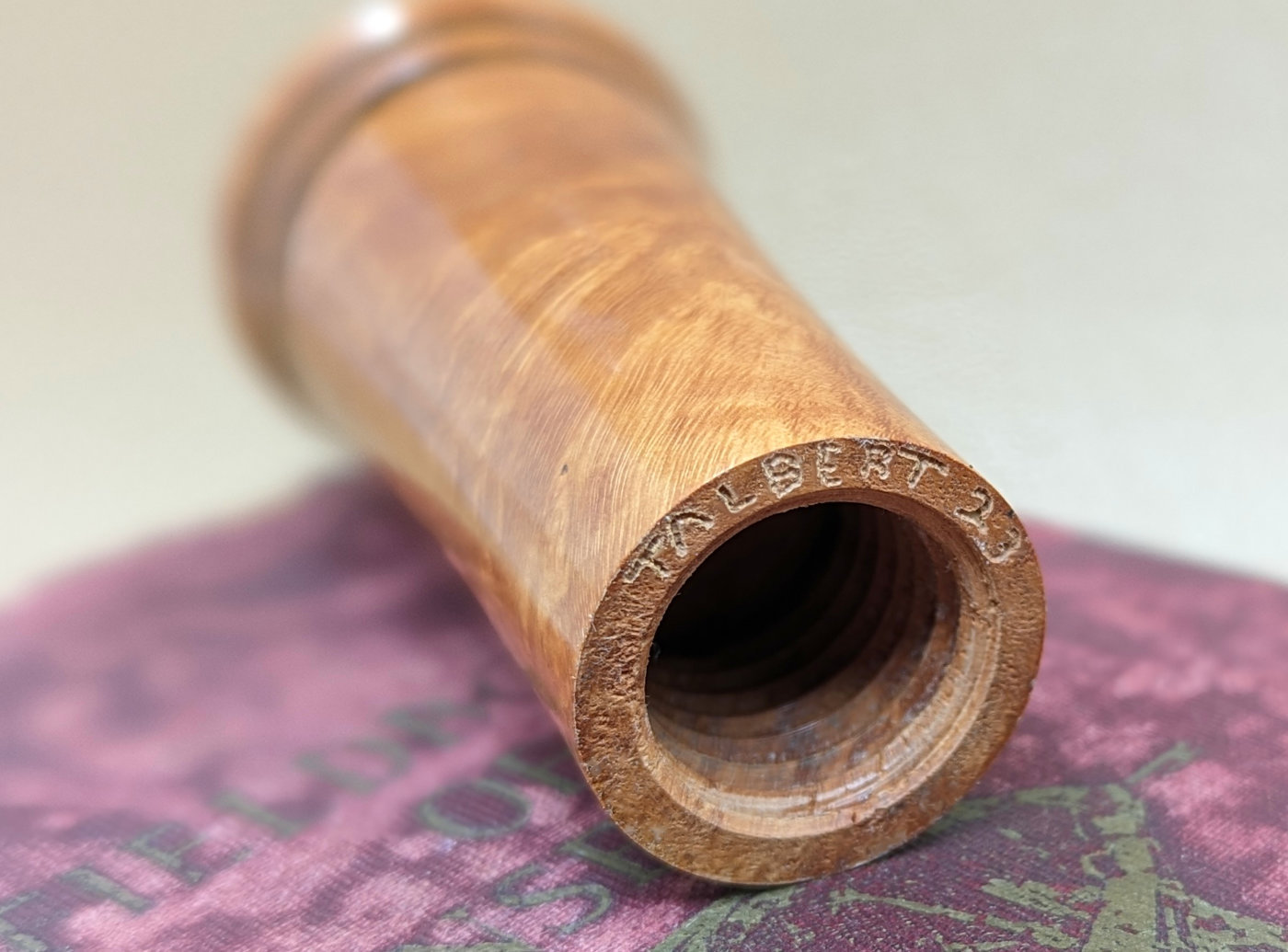 Talbert Pipes Wiebe Bowl 1 pipehode hånddreid