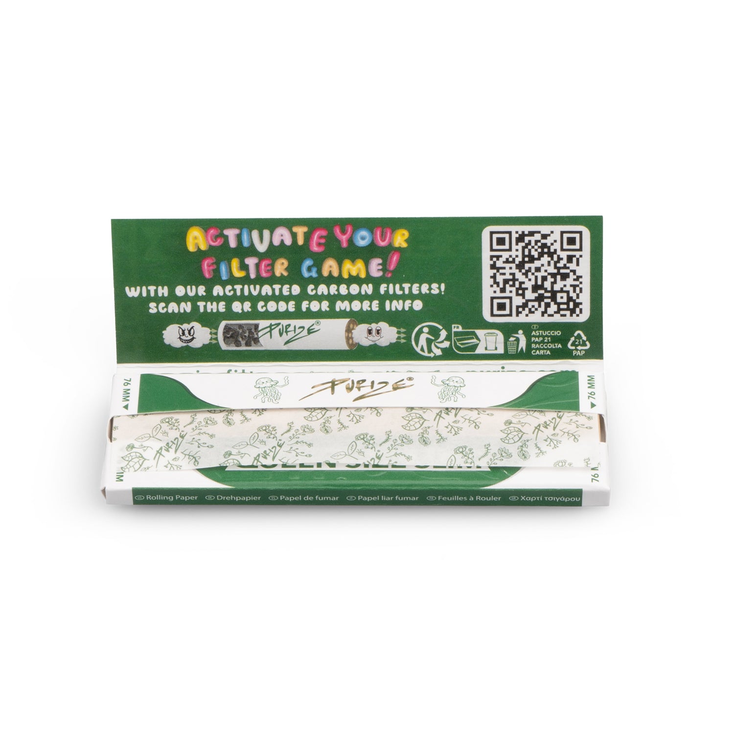 Purize Queen Size Slim rullepapir 50 ark nøytral smak