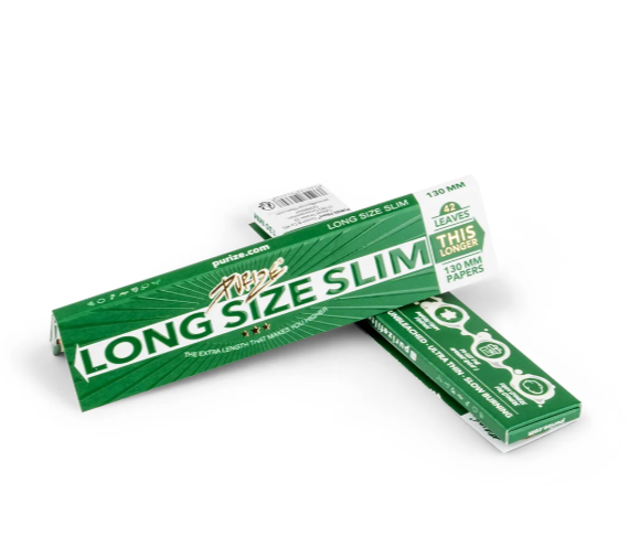 Purize Long Size Slim rullepapir 40-pakning ubleket
