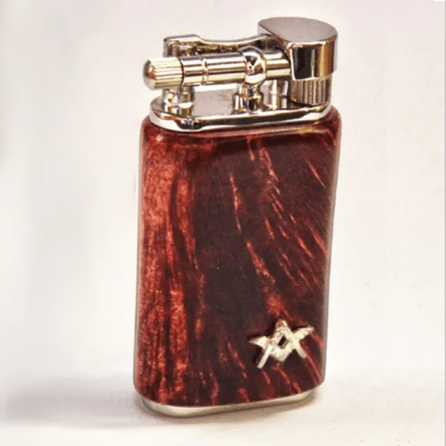 Mastro de Paja lighter briar messing unika