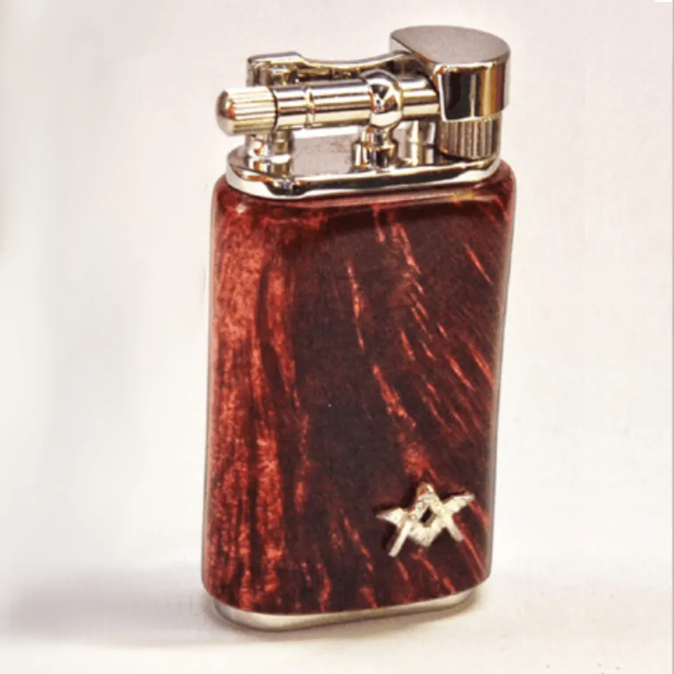 Mastro de Paja lighter briar messing unika