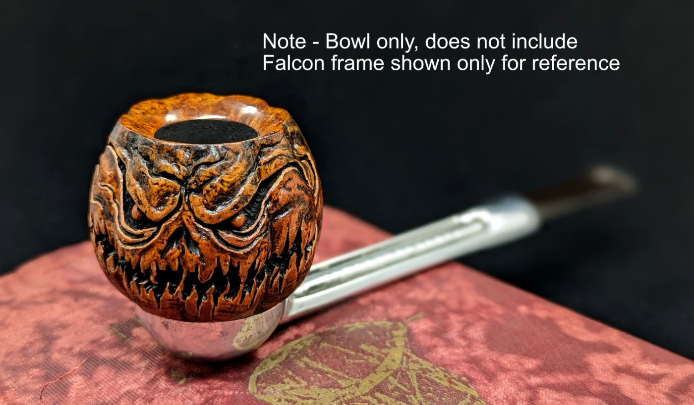 Talbert Halloween Falcon Bowl 2 pipehode gresskar