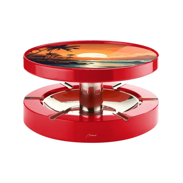 Morici Roma Club Special Edition Rosso sigaraskebeger Caribbean beach