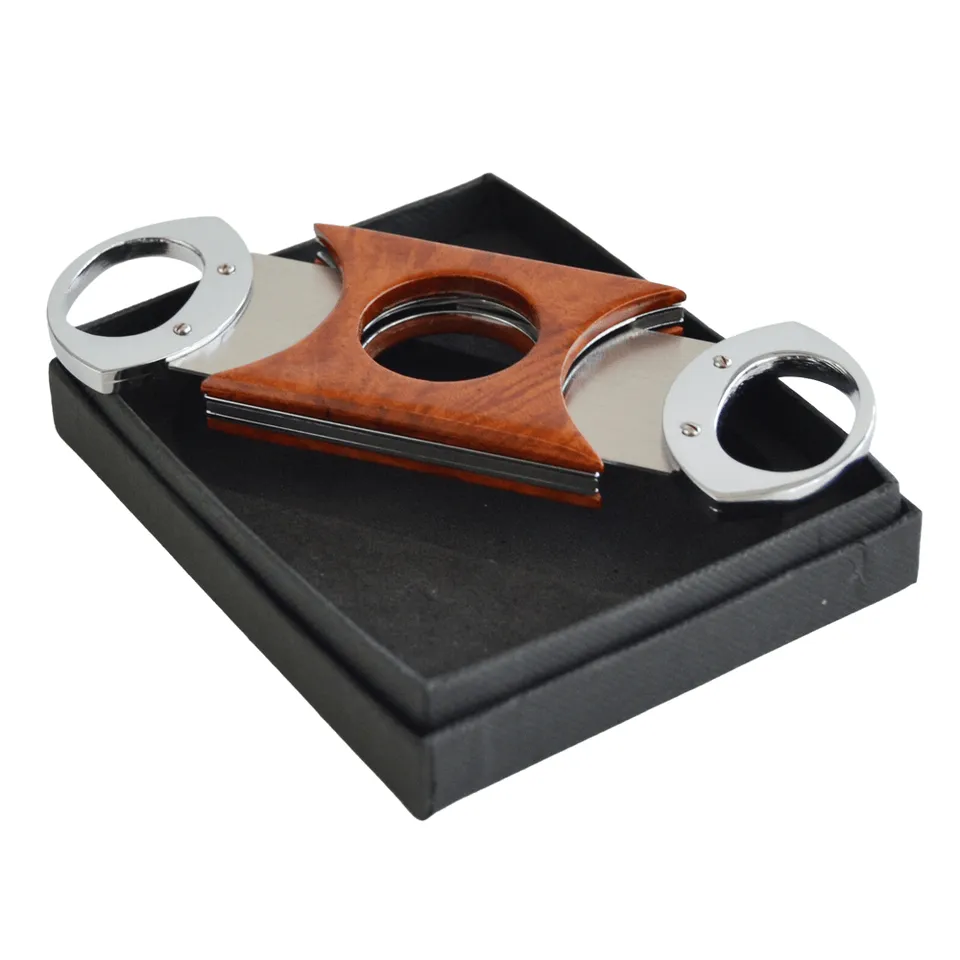 Mastro de Paja sigarkutter briar metall unika