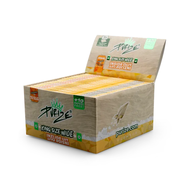 Purize King Size Wide Inside Out rullepapir 50-pakn
