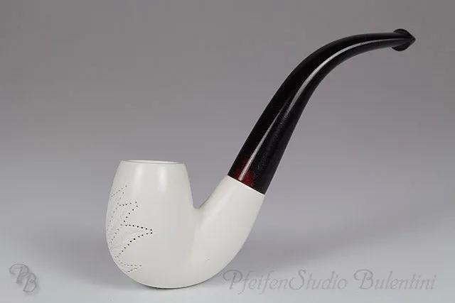 Bulentini Hanfblatt M1428 merskumpipe midi