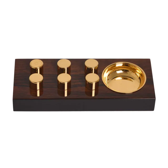 Elie Bleu Classic sigaraskebeger macassar selfish