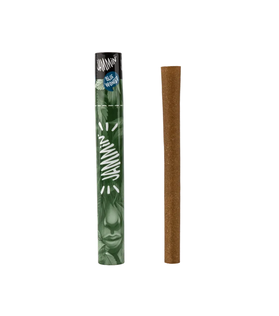 Purize Jammin Hemp Cone Blue Wonder ferdigrullet