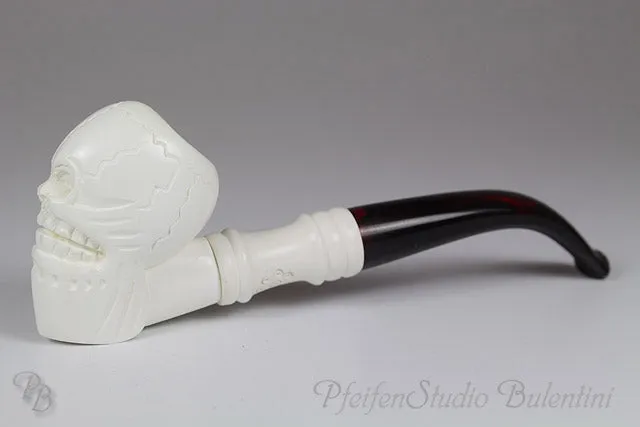 Bulentini Totenkopf M1398 merskumpipe midi hodeskalle