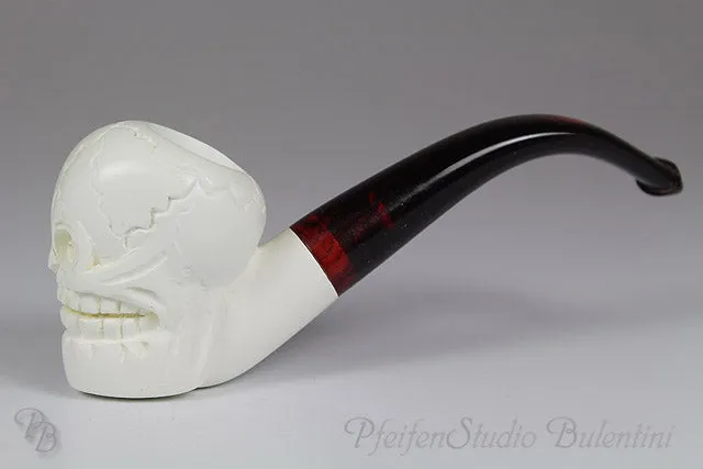 Bulentini Totenkopf M1391 merskumpipe midi hodeskalle