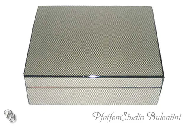 Bulentini Carbone sigarhumidor 20 karbonlakk