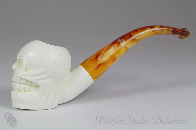Bulentini Totenkopf M1386 merskumpipe midi hodeskalle