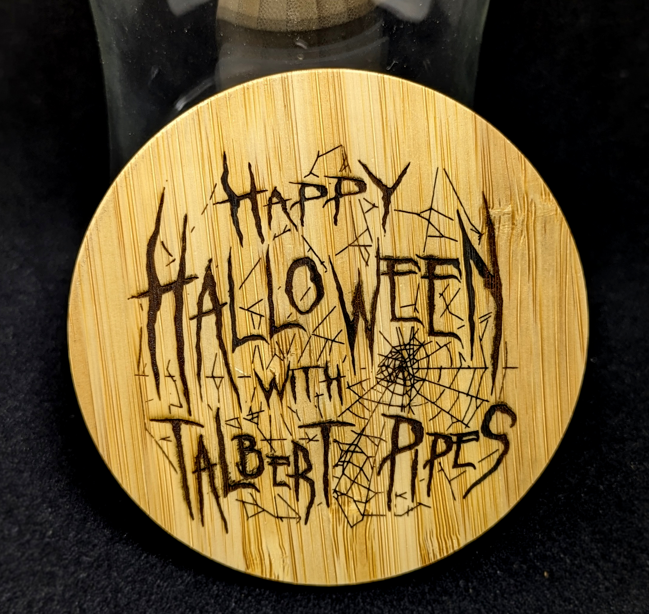 Talbert Halloween Humidor tobakkskrukke glass