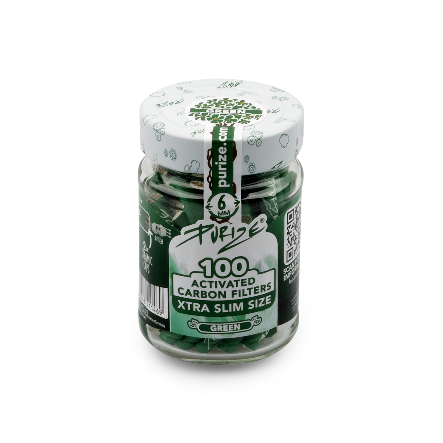 Purize XTRA Slim kullfilter 6mm glass 5x100 mix