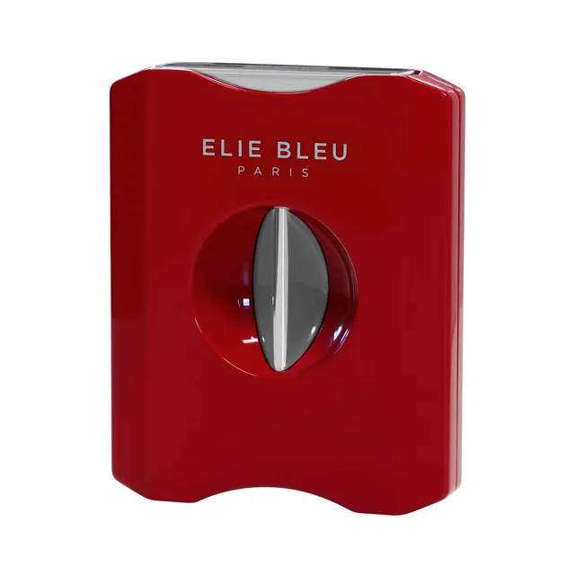 Elie Bleu V Cut sigarkutter Monochrome borstet solv