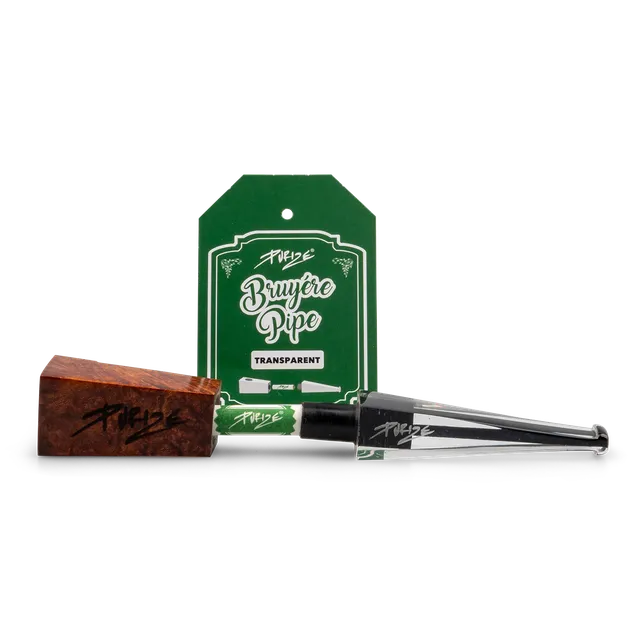 Purize Bruyère Transparent Edition pipe briar 9 mm