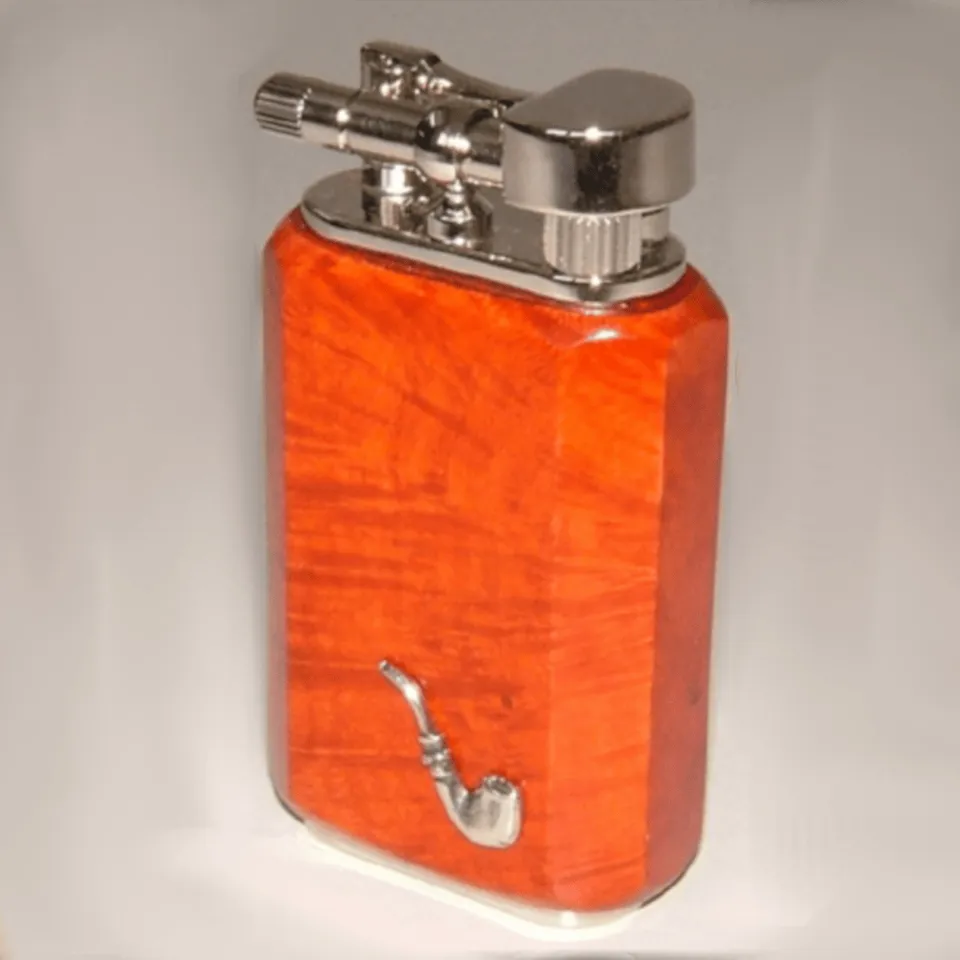 Mastro de Paja lighter messing briar stein