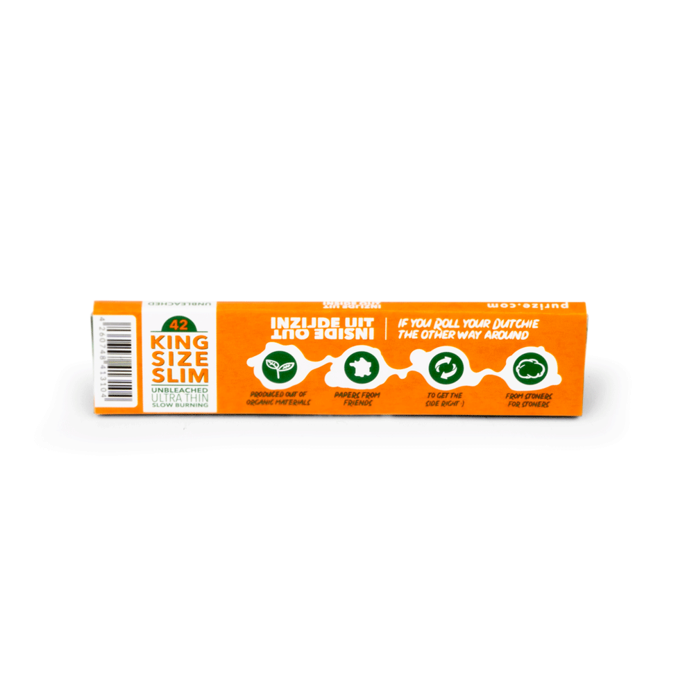 Purize King Size Slim Inside Out rullepapir 42 ark