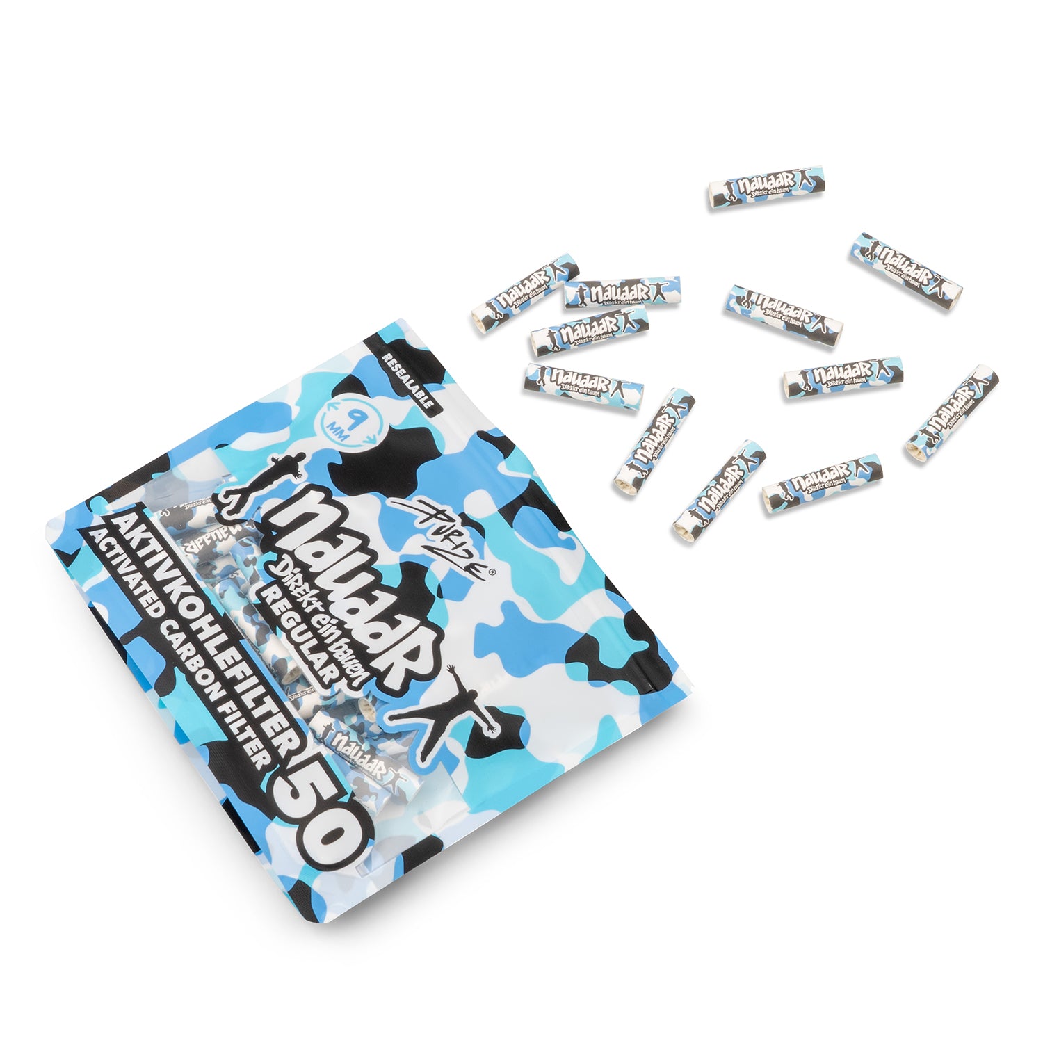Purize Regular Size kullfilter Nauaar 50 stk 9 mm