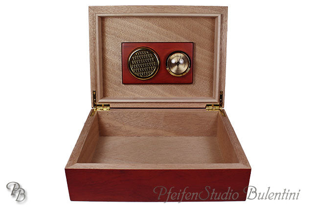 Bulentini Campinas humidor sett mahogni polert