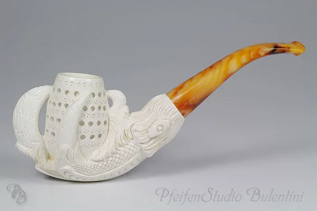 Bulentini Adlerklaue T21KR1184 merskumpipe 9 mm ørneklø