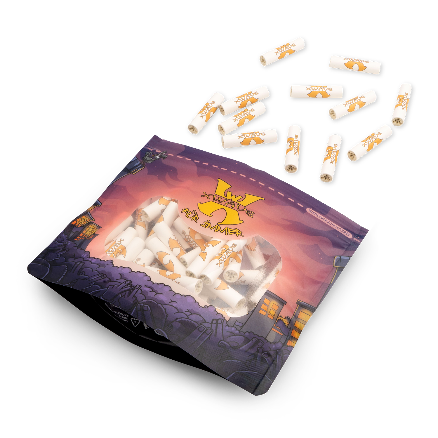 Purize Regular Size X Wave 2.0 kullfilter 50 stk 9 mm