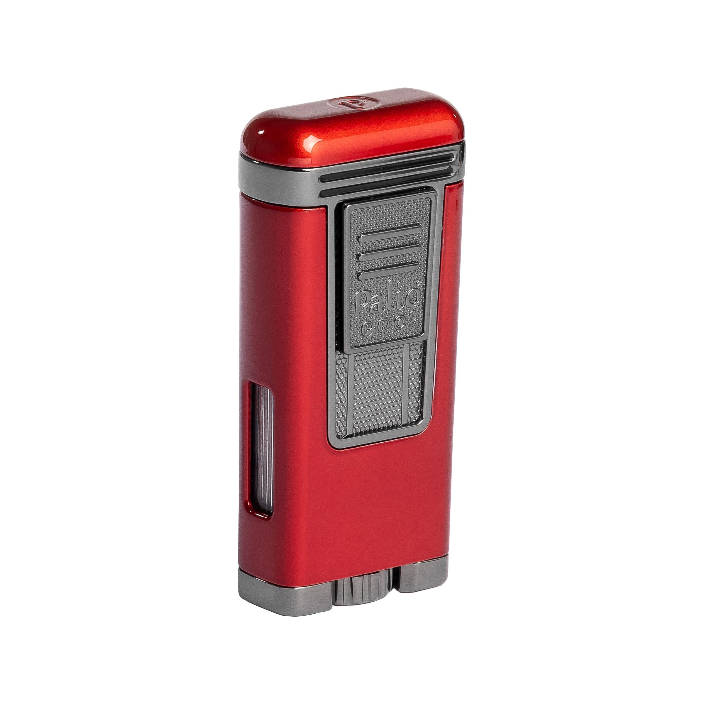 Palió PRO Polaris sigarlighter triple-jet svart/rosegull vindfast