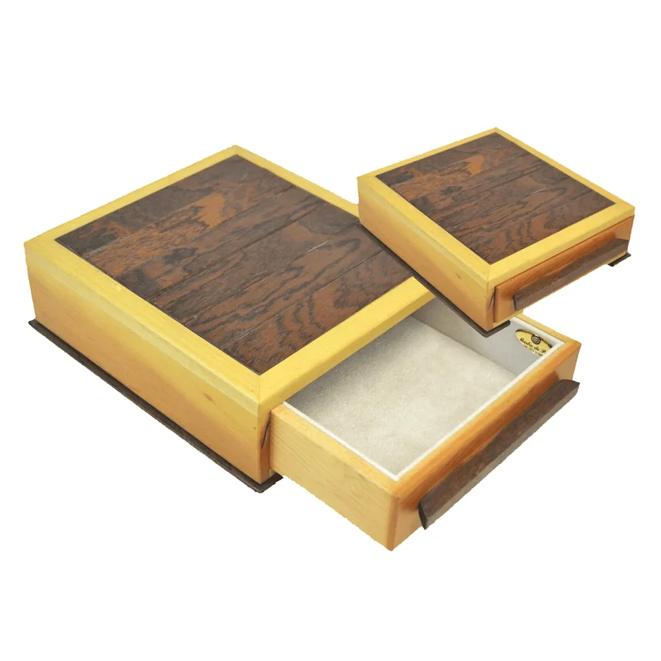 Mastro de Paja oppbevaringsskrin 22,5 cm tre unik