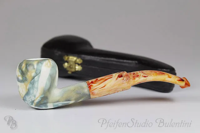 Bulentini Color M1363 merskumpipe midi farget håndlaget