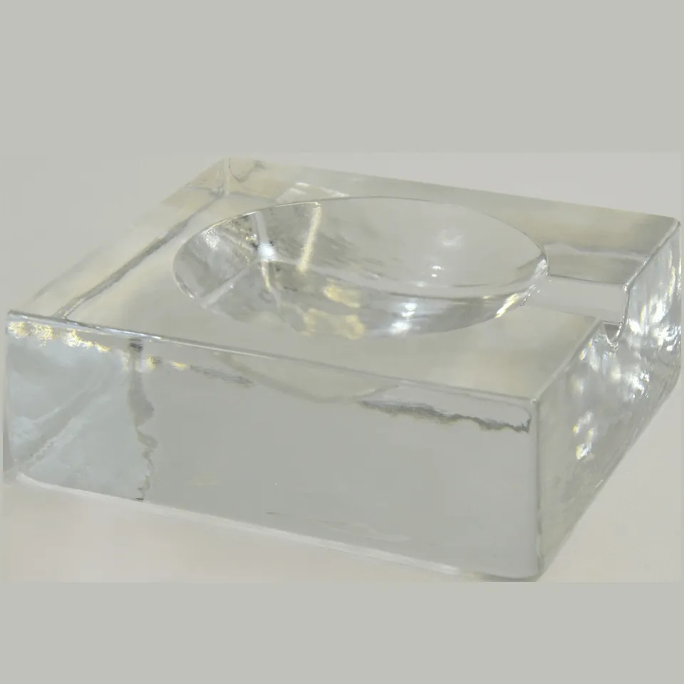 Mastro de Paja askebeger glass unikt stykke