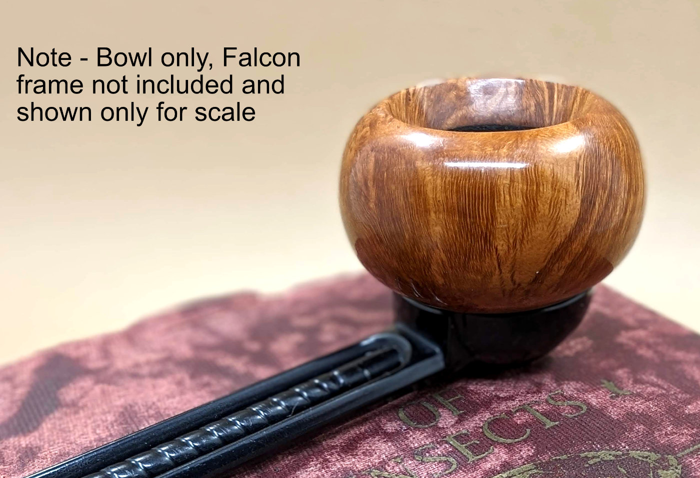 Talbert Falcon Bowl 3 pipeskål håndlaget bred kant