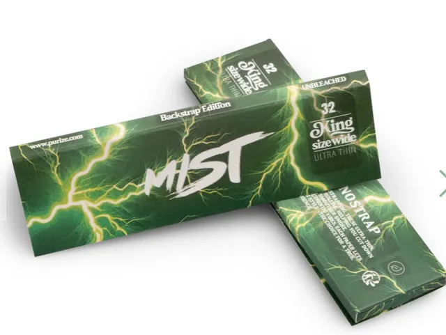 Purize King Size Wide sigarettpapir Mist Inside Out