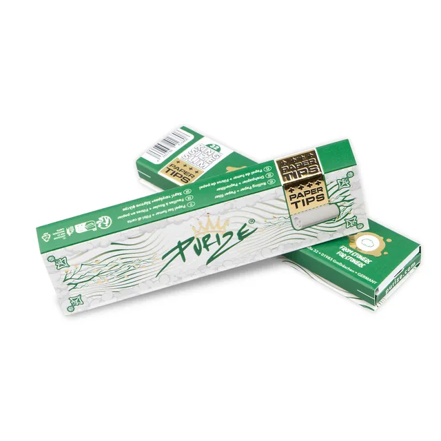 Purize King Size Slim rullepapir + papirtips 32 stk