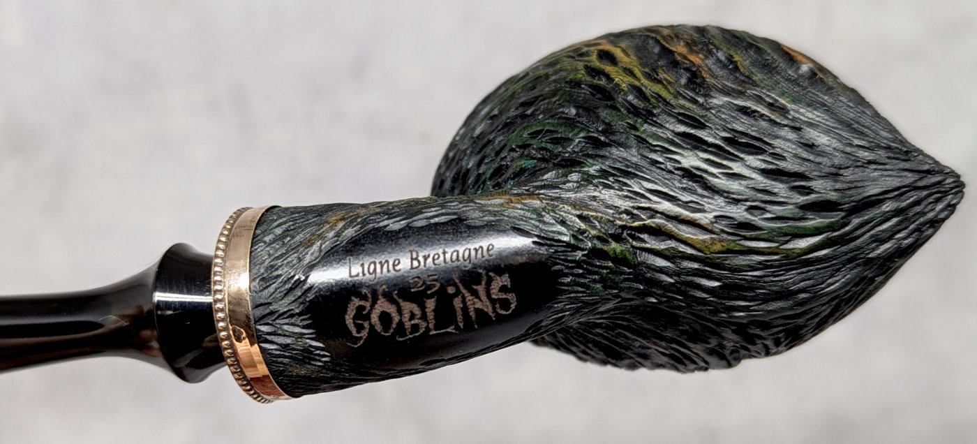 Talbert Pipes Ligne Bretagne Goblin #25G1LB pipe grønn