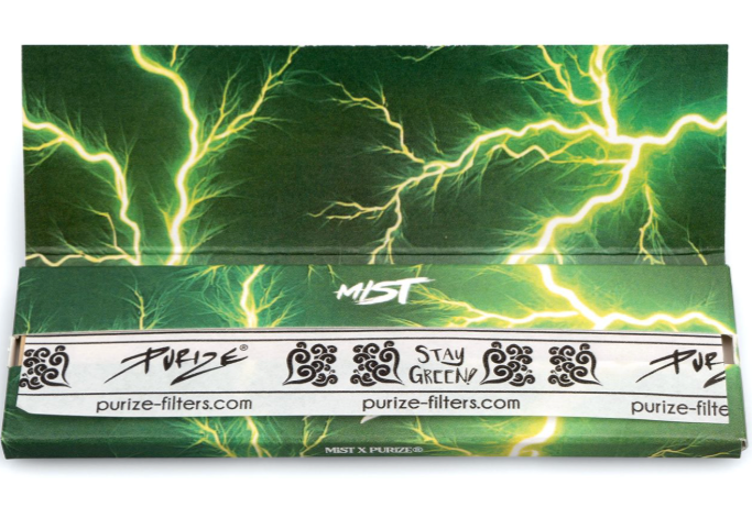 Purize King Size Wide sigarettpapir Mist Inside Out