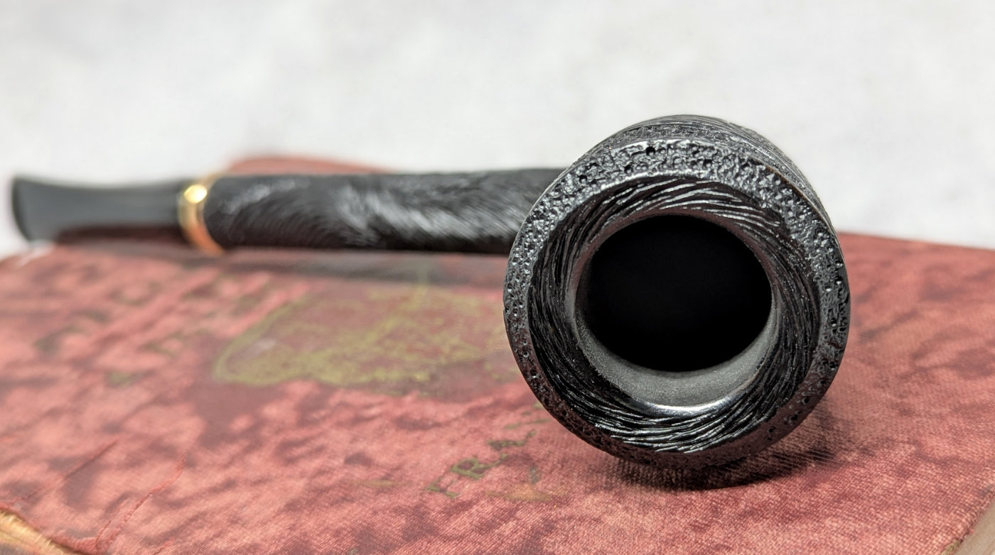 Talbert Ligne Bretagne 25C2LB tobakkspipe langt skaft