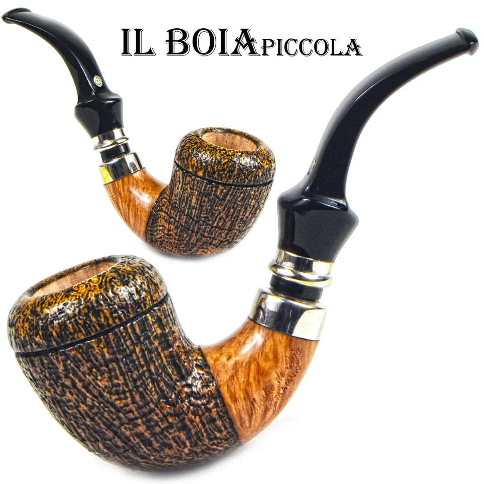 Mastro de Paja Il Boia piccola håndlaget pipe briar