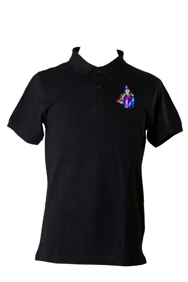 Mastro de Paja Polo d'Autore Teschio polo bomull