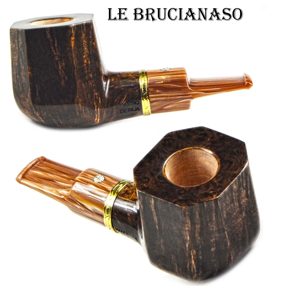 Mastro de Paja Le Brucianaso tobakkspipe briar unik