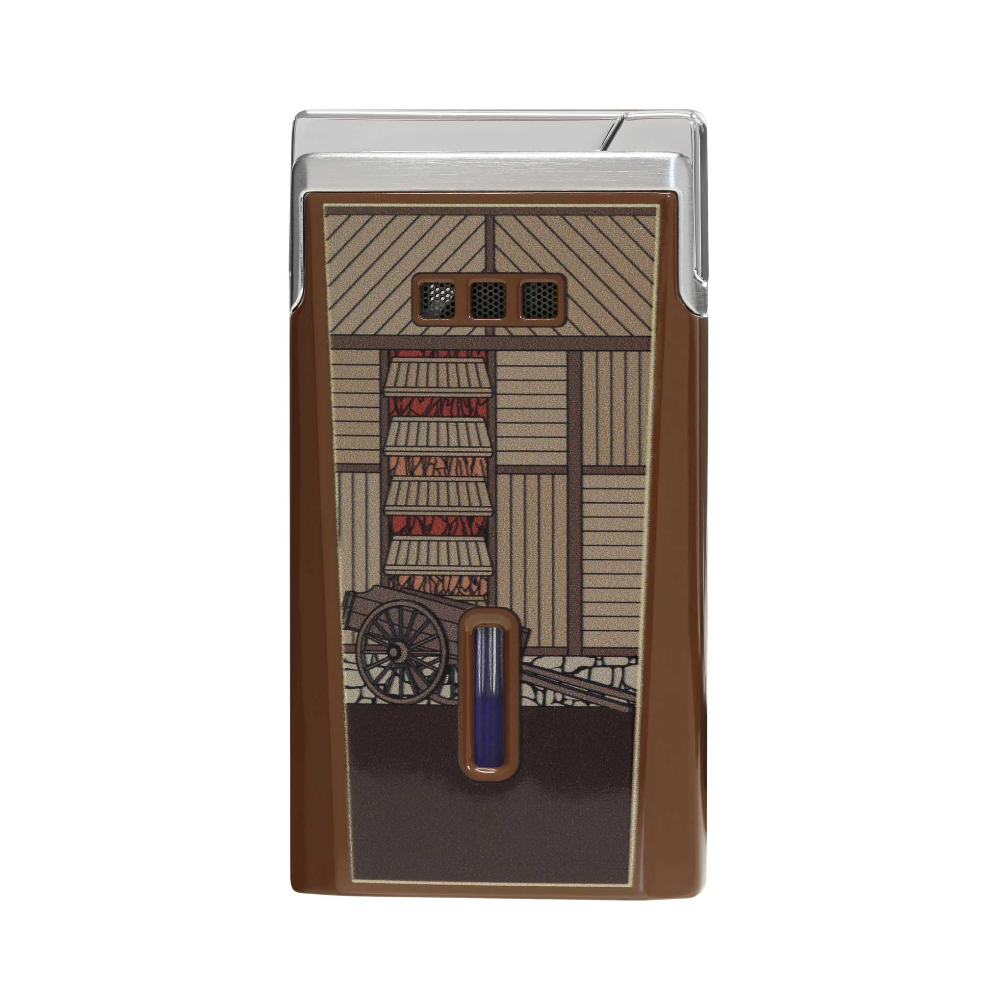 Elie Bleu J15 Casa Cubana sigarlighter Secadero lakk