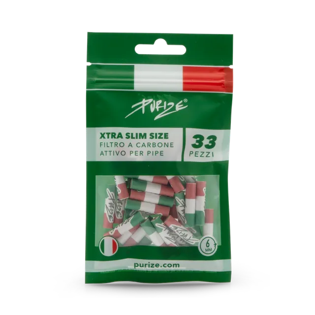 Purize XTRA Slim Size kullfilter 6 mm 33 stk kokos