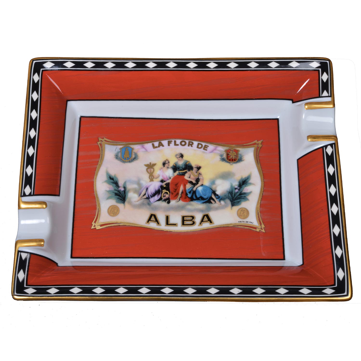 Elie Bleu Flor de Alba askebeger porselen sigar
