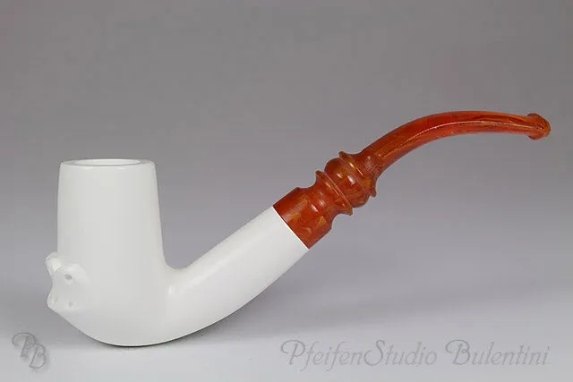 Bulentini Artwork M1438 merschaumpipe midi håndlaget