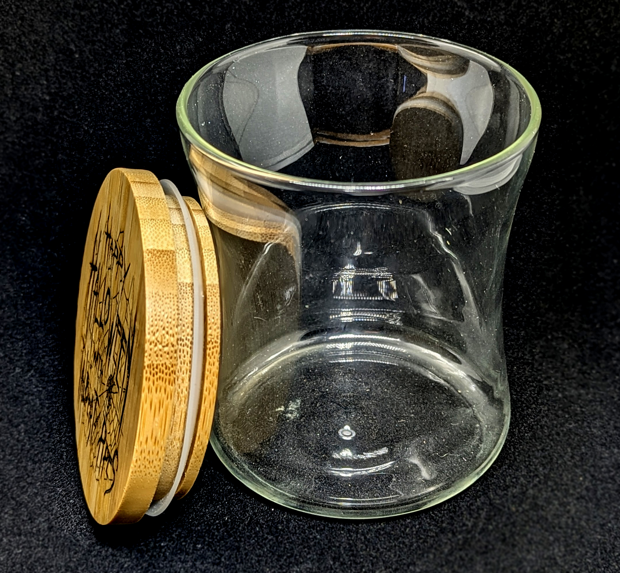 Talbert Halloween Humidor tobakkskrukke glass
