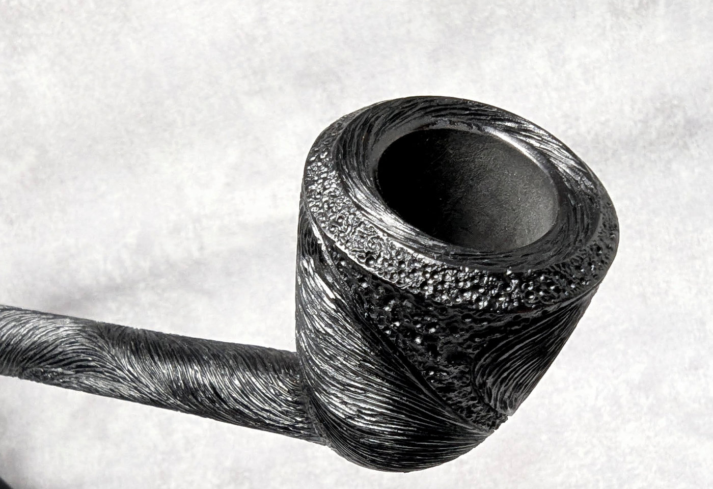 Talbert Ligne Bretagne 25C2LB tobakkspipe langt skaft