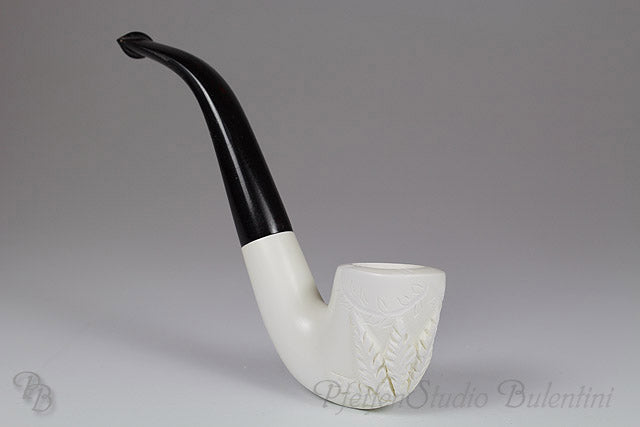Bulentini Hanfblatt M1414 merskumpipe blokk-merskum
