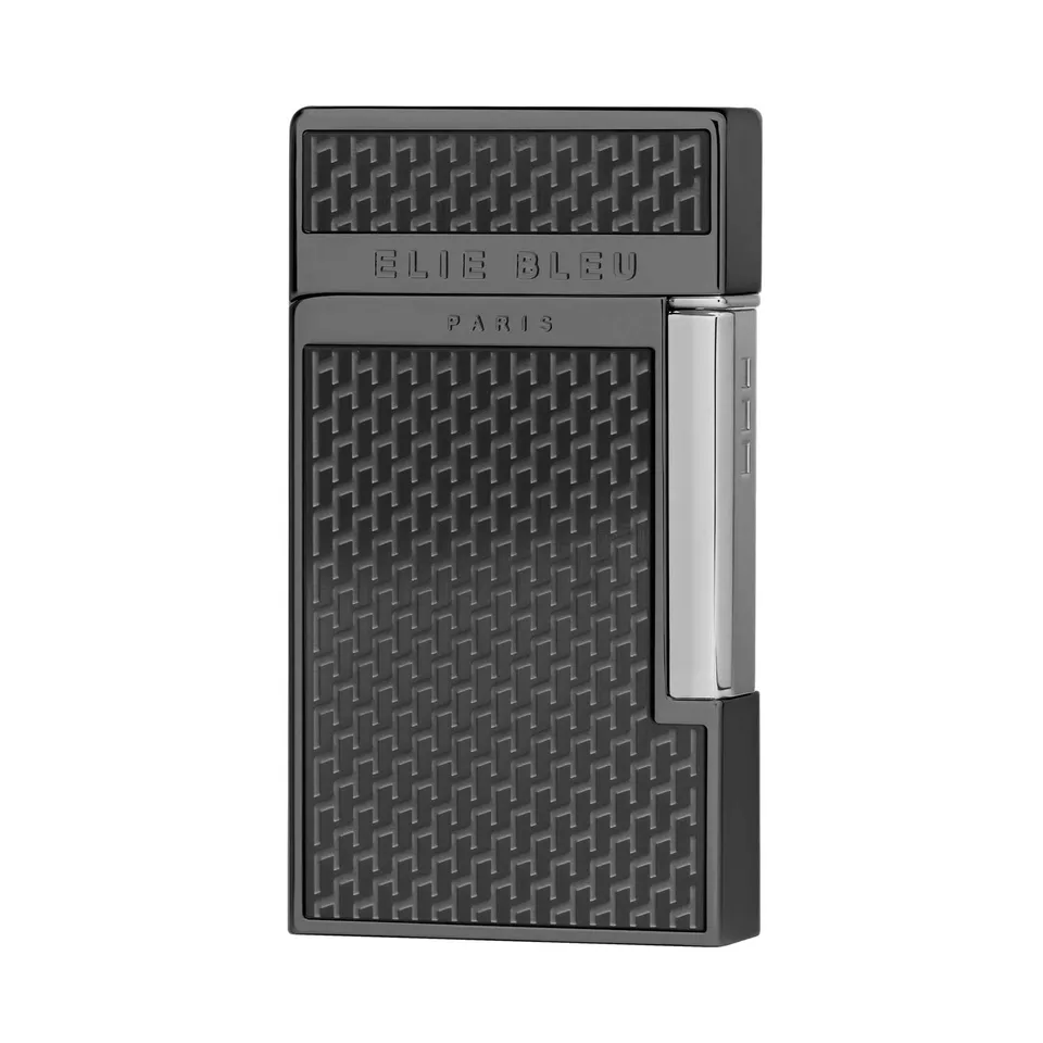 Elie Bleu Diamond Jetflame sigarlighter karbon