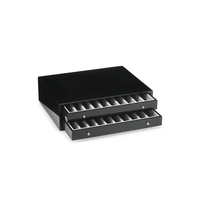 Morici Firenze Black Box sigarboks 2 skuffer