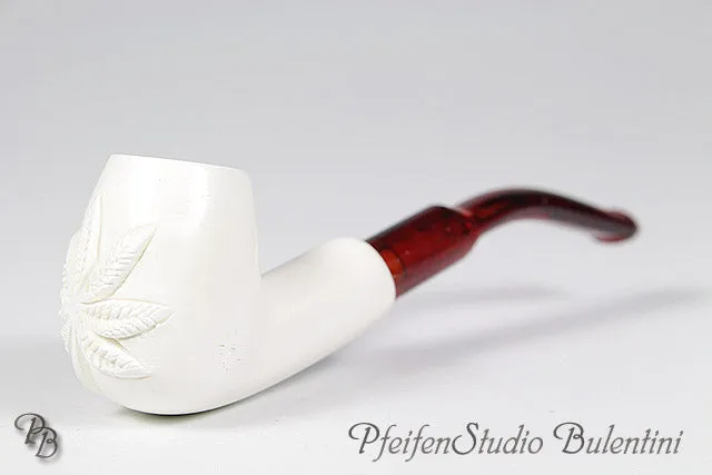 Bulentini Mini Hanfblatt 1086 merskumpipe lommepipe