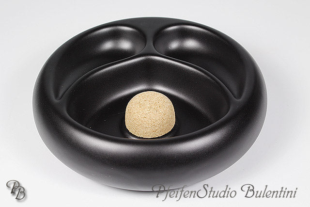 Bulentini Set Matt Circa pipesett askebeger tobakk svart
